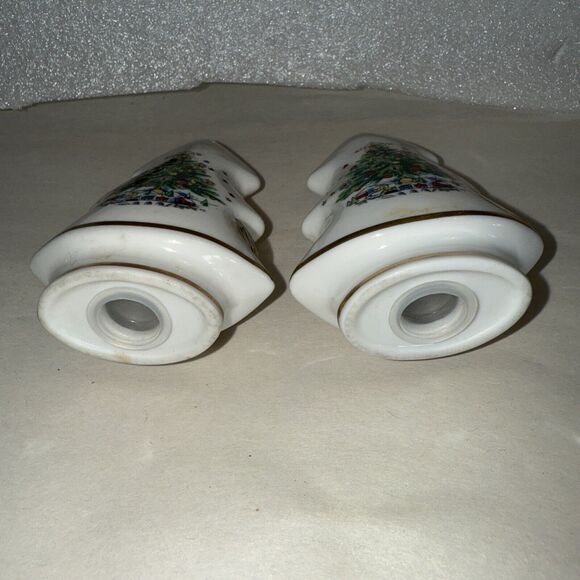 Salem China Christmas Tree Salt Pepper Christmas - Picture 5 of 8